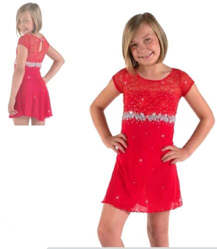 Sagester competition dress 2012 red size III