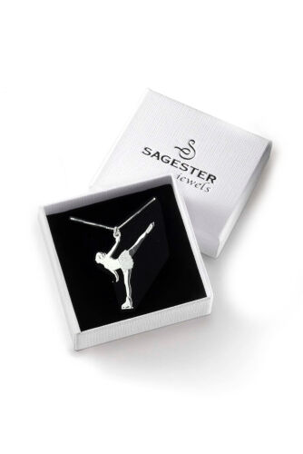 Sagester necklace Skater Angel Sterling Silber